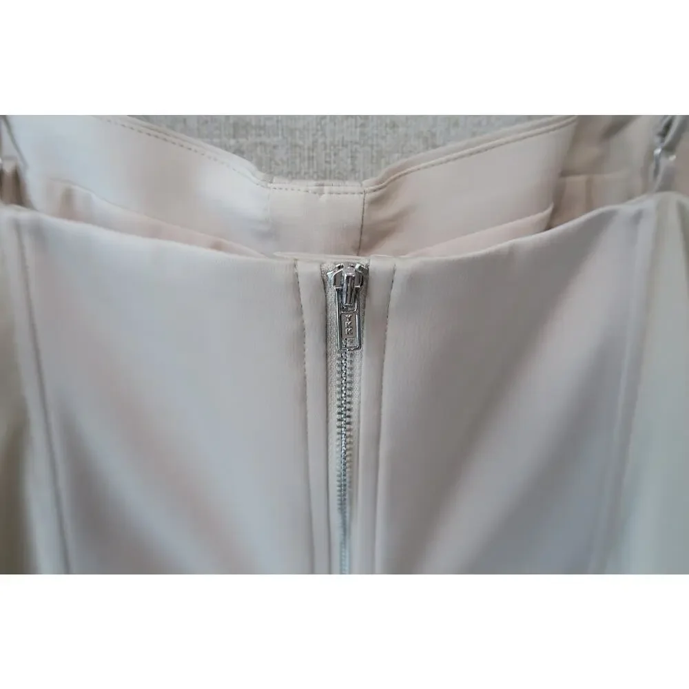 Antonio Melani Nude Structured Bustier Corset Top, Size 12, NWOT